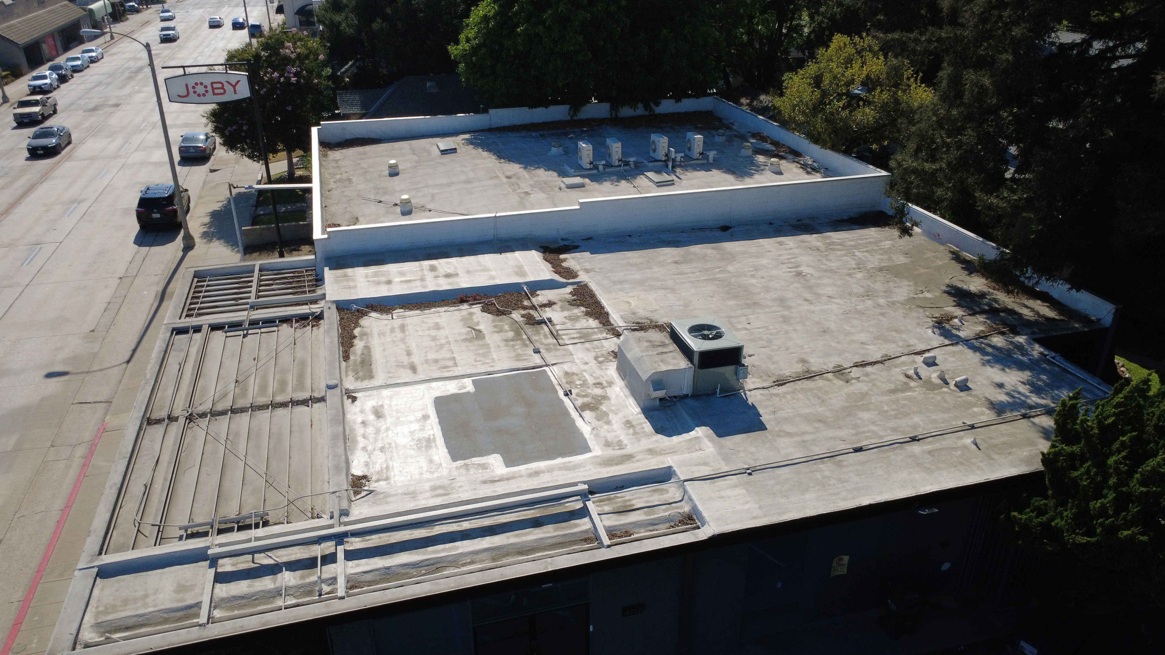 Aerial over Foothill Blvd