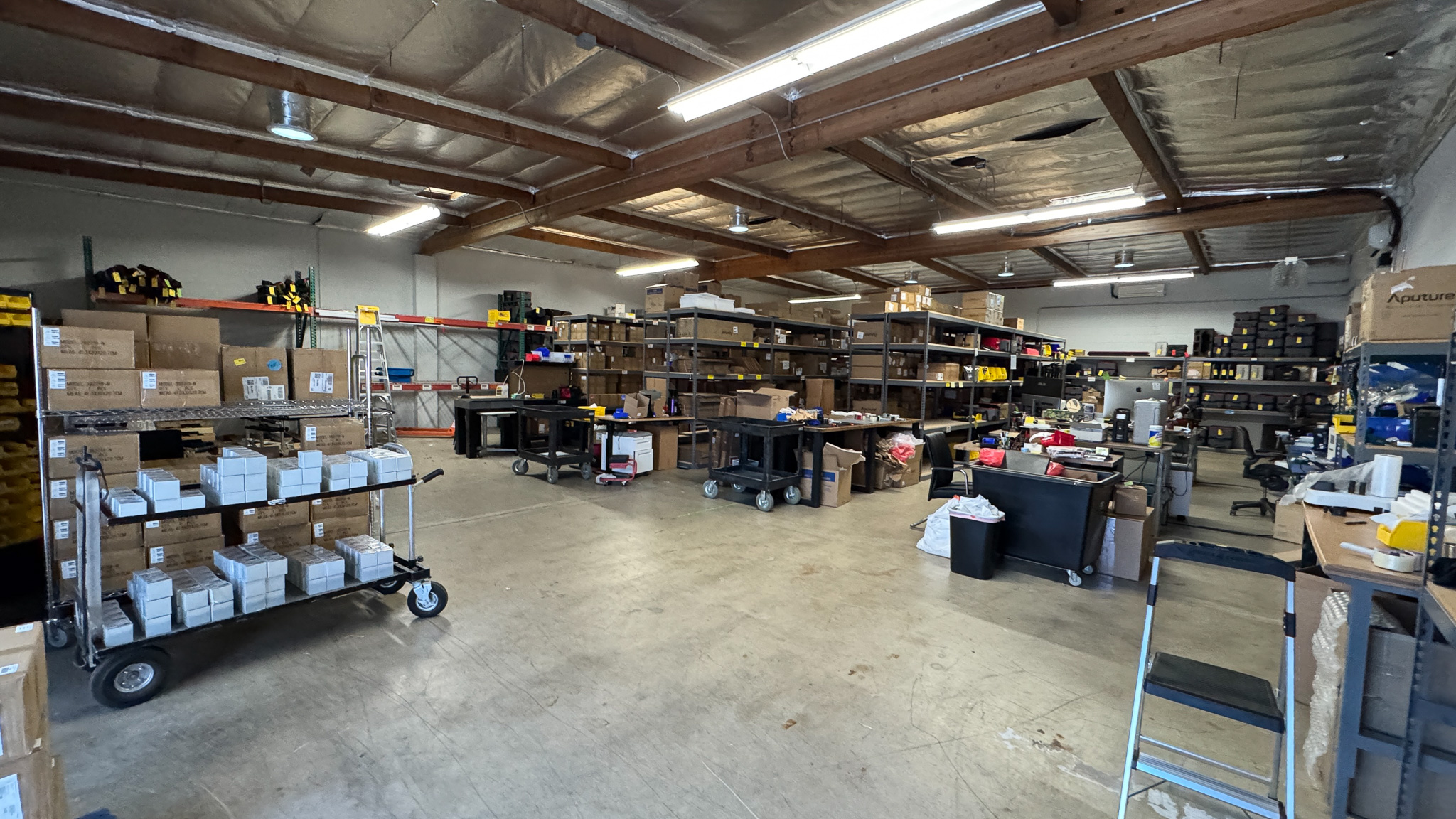 Rear warehouse